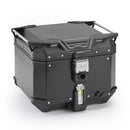 Alumiininen kansikotelo musta Trekker Outback EVO Monokey – 42 litraa / SMART SECURITY LOCK