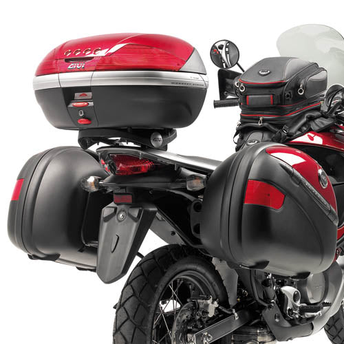 Honda XL 700 V Transalp [GIVI] - Seitenkoffer-Träger für MONOKEY® Koffer nicht kompatibel mit den Alu Seitenkoffer DLM36