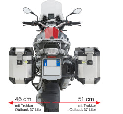 BMW R 1200 GS [2013–2018] – Stahlrohr-Seitenkofferträger Cam-Side