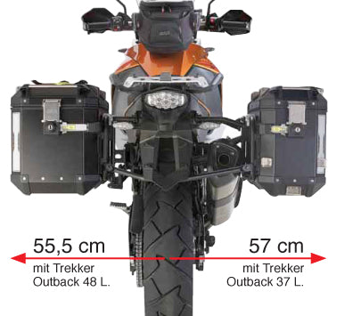 KTM Super Adventure S 1290 [2017-2020] - Teräsputkimainen sivukotelon pidike Cam-Side