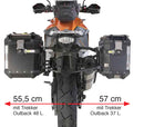 KTM 1190 Adventure [2013–2016] – Stahlrohr-Seitenkofferträger Cam-Side