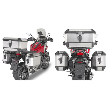 Honda NC 750 X [GIVI] - Seitenkofferträger PL ONE-FIT für die Konfiguration von MONOKEY® Seitenkoffern oder Taschen