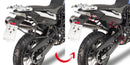 BMW F 650 GS / F 800 GS [GIVI] - Irrotettava sivuteline MONOKEY®- tai RETRO FIT -koteloille
