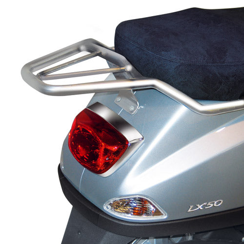 Piaggio Vespa LX 150 [2005–2014] – Topcaseträger Monolock, chrom