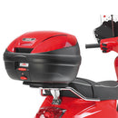 Piaggio Vespa LX 125 [2005-2014] – Monolock top case carrier, chrome