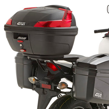 Honda CB 500 F [GIVI] - Topcase Träger für MONOLOCK® Koffer benutzen Sie die im Koffer mitgelieferte MONOLOCK® Platte