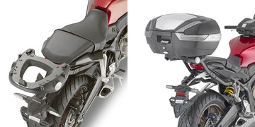 Honda CB 650 R [GIVI] - Topcase Träger für MONOKEY® oder MONOLOCK® Koffer zu montieren mit der MONOKEY® Platte M5