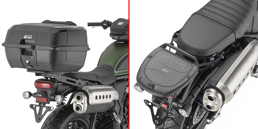 Honda CL 500 [GIVI] - Kansikotelo MONOKEY®- tai MONOLOCK®-koteloille asennettavaksi MONOKEY®-levyn M5 kanssa