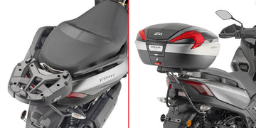Yamaha X-Max 300 [GIVI] - Topcase Träger für MONOKEY® oder MONOLOCK® Koffer zu montieren mit der MONOKEY® Platte M5