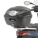 Piaggio Medley S 200 I-GET [2020-2026] - Monolock-yläkotelo, musta