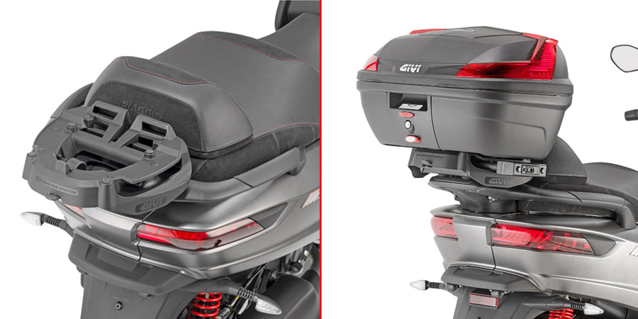 Piaggio MP3 350-400-500 Sport / Business [GIVI] - Kansikotelo MONOKEY®- tai MONOLOCK®-koteloille kiinnitettäväksi