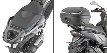 SYM ADX 300 [GIVI] - Topcase Träger für MONOKEY® oder MONOLOCK® Koffer zu montieren mit der MONOKEY® Platte M5