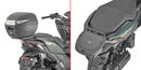Zontes X 125 [GIVI] - Topcase-teline MONOLOCK®-koteloille, käytä kotelon mukana tulevaa MONOLOCK®-levyä