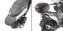 VOGE SR1 125 [GIVI] - Topcase-teline MONOLOCK®-koteloille, käytä kotelon mukana tulevaa MONOLOCK®-levyä