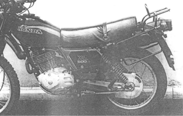 Honda XL 500 S [1979-1981] -Varkainen säde