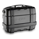 Trekker 33 - Monokey Koffer schwarz – mit Cover Alu schwarz / Max Zuladung 10 kg