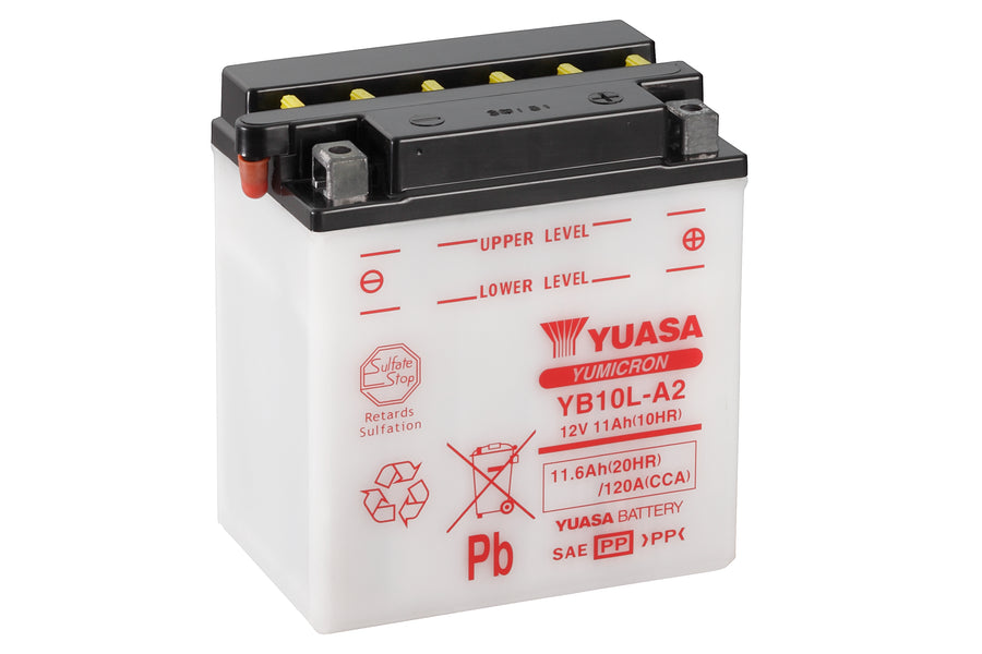 SUZUKI GS 500 [1978-2001] - Motorradbatterie YB10L-A2 12V 11Ah 120CCA