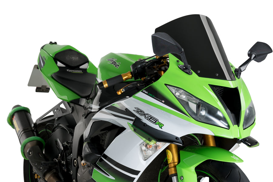 KAWASAKI ZX-6R NINJA [2018] – R-Racer-näyttö – Läpinäkyvä