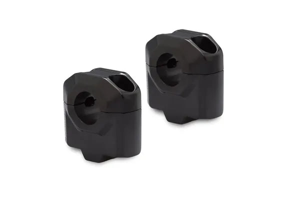 Yamaha TT 350 [1985] - handlebar risers for Ø 22 mm handlebars, black – picture 1