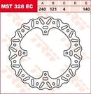 Red Moto CRF 450 RX Supermoto [2017-2018, 2020] - Wave® Bremsscheibe – Bild 8