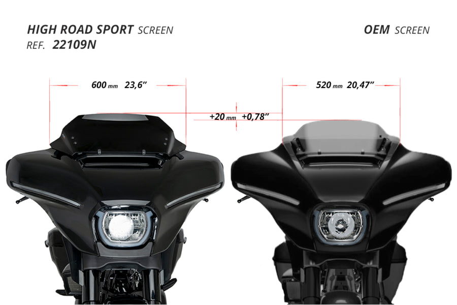HARLEY DAVIDSON STREET GLIDE FLHX [2025] – High-Road Sport – voimakkaasti sävytetty