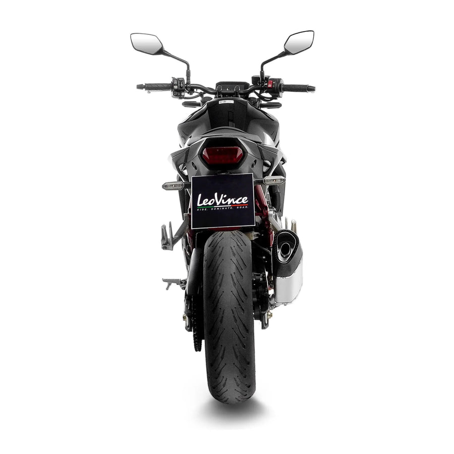 honda cb 750 hornet [LEOVINCE] – LV-14R Edelstahl Slip-On Schalldämpfer