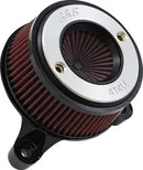 Harley-Davidson FLSTFB 1690 Fat Boy Special [2016-2017] - Mini Teardrop Stealth Luftfilter-Kit – Oberfläche: Schwarz – Bild 11