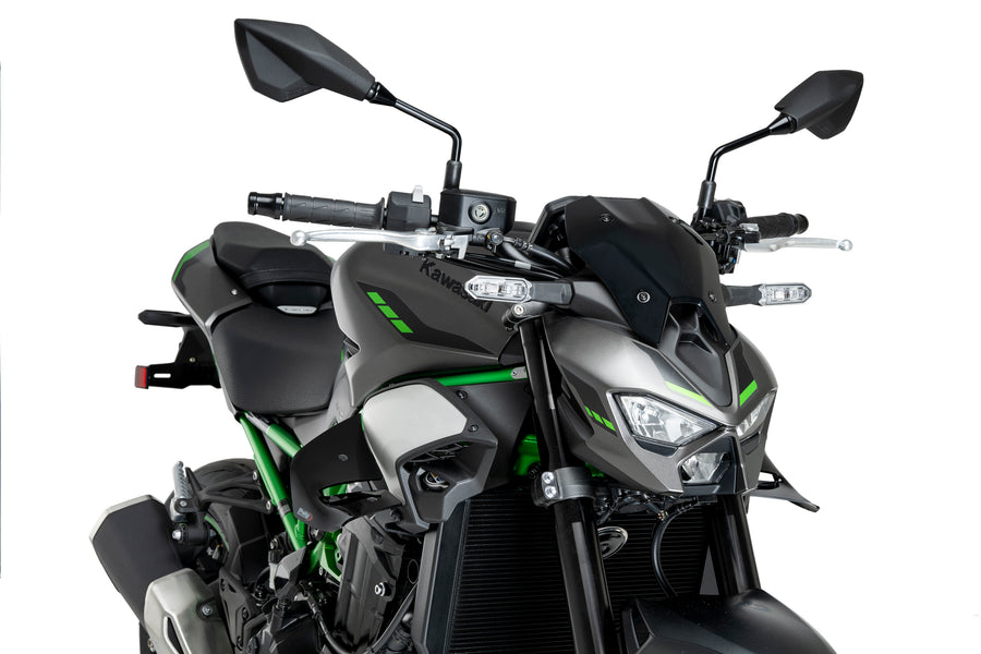 KAWASAKI Z 900 SE [2025] – D12 Spoiler – Mattschwarz