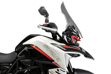BENELLI TRK 702 X [2024] – touring screen – heavily tinted