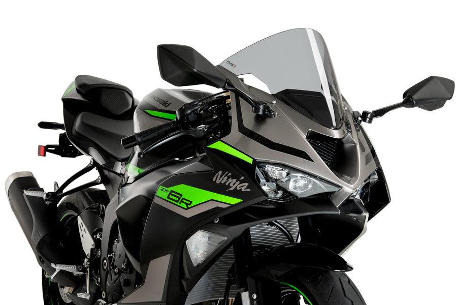 KAWASAKI ZX-6R NINJA [2025] – R-Racer-näyttö – Läpinäkyvä