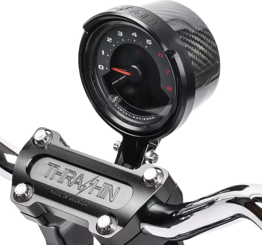 harley davidson fxlrs [THRASHIN SUPPLY CO.] - Softail Gauge Offset Kit