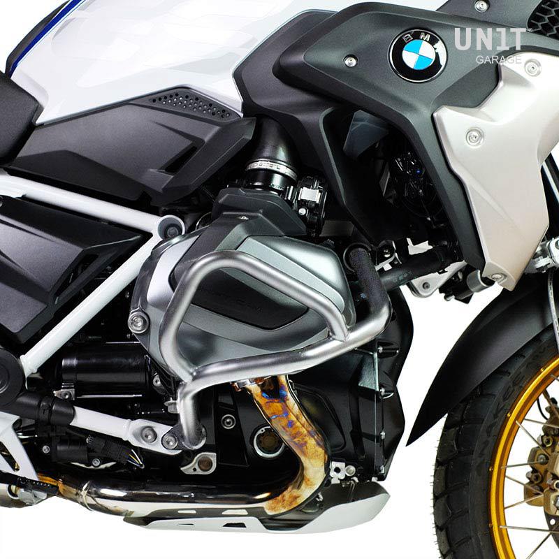 BMW R 1200 GS LC pyörä [2013-2019] - Travellerin sylinterin suojatanko - ruostumaton teräs