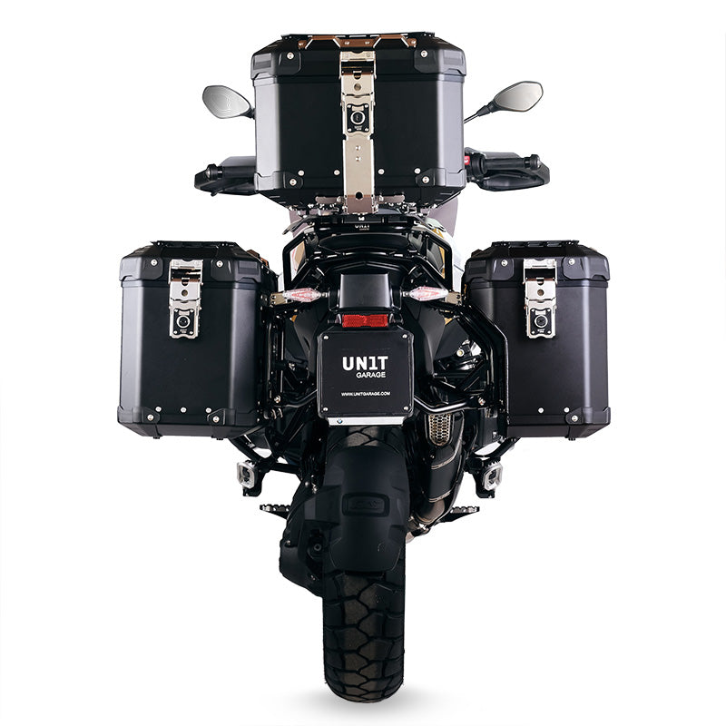 BMW R 12 [2024-2026] - Atlas 44L Universal-Aluminium-Topcase + Gepäckträger mit Soziusgriffen