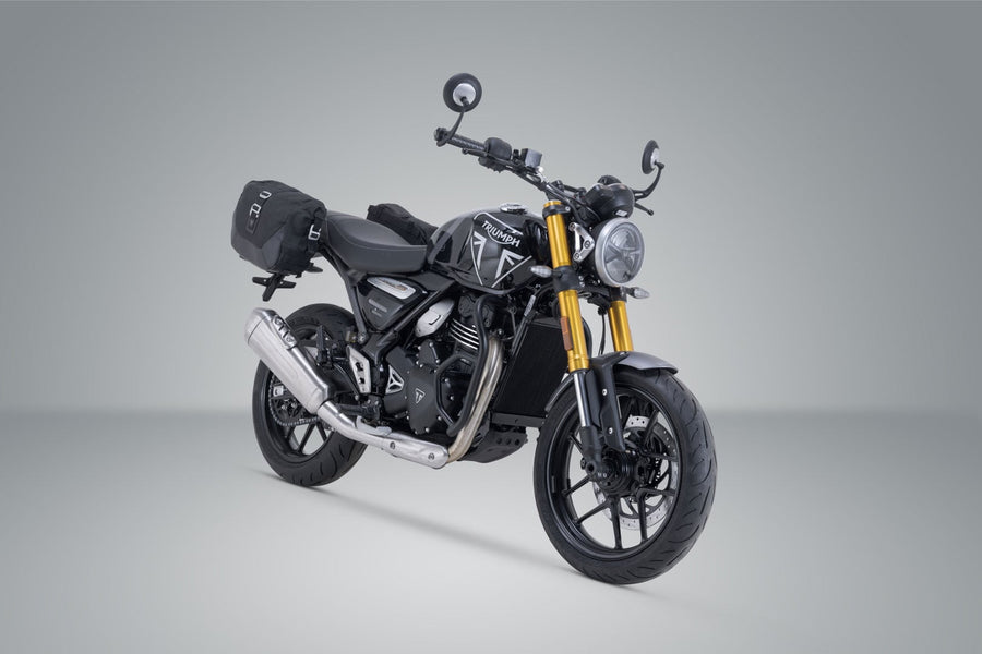 Triumph Speed ​​​​400 [2024-2026] - Legend Gear LC1 & LC2 -sivulaukkujärjestelmä Black Edition - Kuva 1