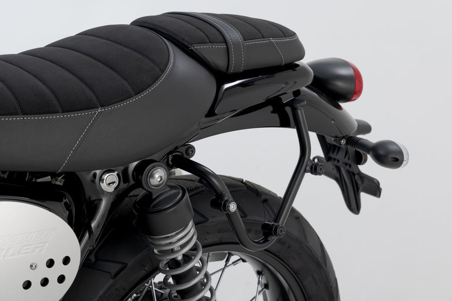 Triumph Street Cup 900 [2018-2020] - Legend Gear LC2 -sivulaukkujärjestelmä Brown Edition vasen - kuva 2