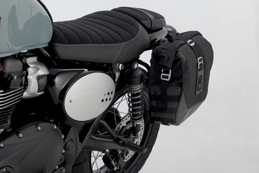 Triumph Street Cup 900 [2018-2020] - Legend Gear LC2 -sivulaukkujärjestelmä Brown Edition vasen - kuva 5