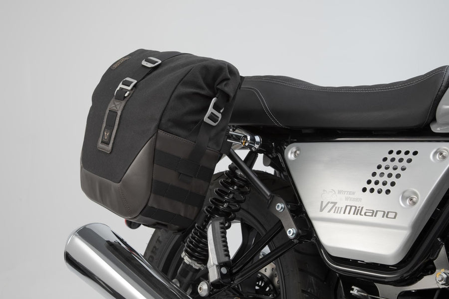 Moto Guzzi V7 III 750 Rough [2018] - Legend Gear LC2 side bag system Black Edition – Image 2