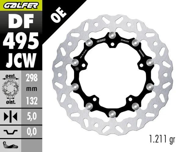 Yamaha YZF 600 R [2008-2009] - BRAKE DISC FLOATECH WAVE – picture 4