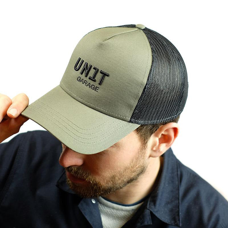 BMW R nineT 1200 Scrambler [2016-2023] - Trucker Cap Unit Garage grüner