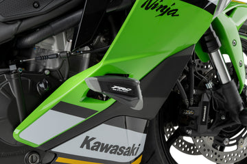 KAWASAKI ZX-4RR NINJA [2025] – Crash Pads PRO 2.0 – musta