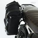 BMW R nineT 1200 Pure [2017-2023] - Scram Seitentasche aus Canvas 22L-30L + symmetrischer Doppelrahmen