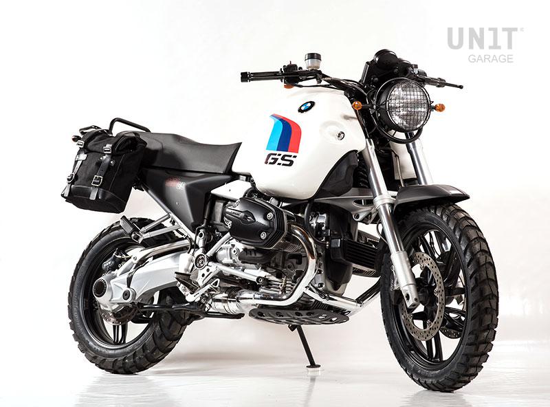 BMW R 1200 GS ADV [2004-2012] - Canvas-Seitentasche 10–14L mit Rahmen