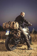 BMW R nineT 1200 Pure [2017-2023] - 22L-30L Scram Satteltasche aus Spaltleder + Rahmen der Serie