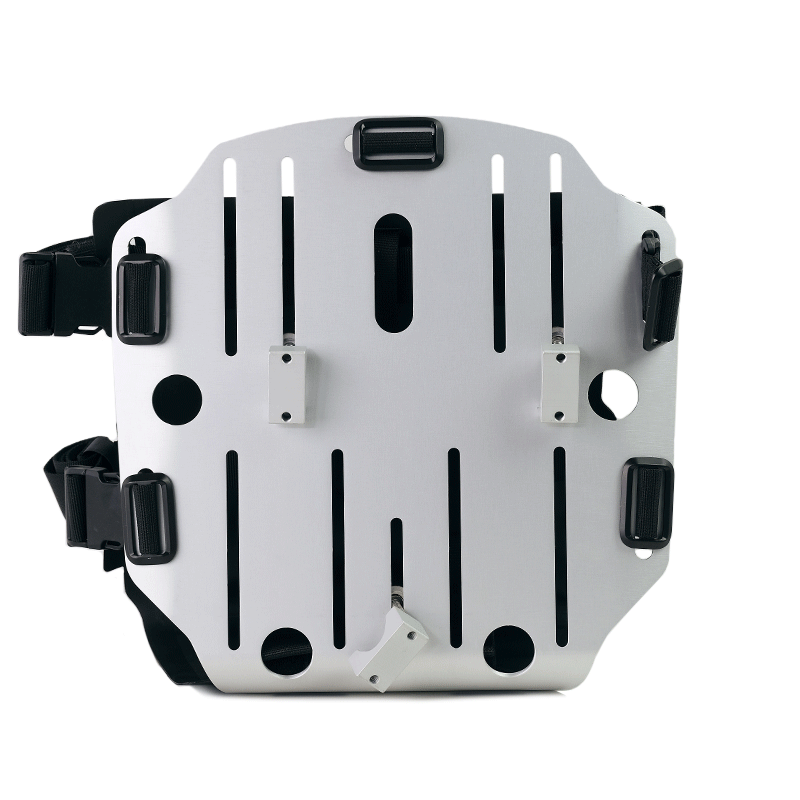 BMW R 1200 GS LC Rad [2013-2019] - Aluminium-Taschenhalter mit verstellbarer Khali-Vorderseite in Hypalon