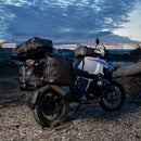 BMW R nineT 1200 Scrambler [2016-2023] - Aluminium-Taschenhalter mit verstellbarer Khali-Vorderseite in Hypalon