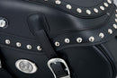 Motorradtasche [Hepco & Becker] - Leder Buffalo Custom links – Rohrpacktaschenhalter