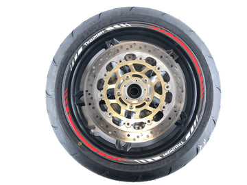 Triumph Speed ​​Triple 1050 515NJ [2005] - Etupyörän reunapyörä jarrulevyllä ja renkailla - 0