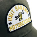BMW R 1150 GS Adventure [2002-2006] - Unit Garage Trucker-Cap „Wrench“ Grün