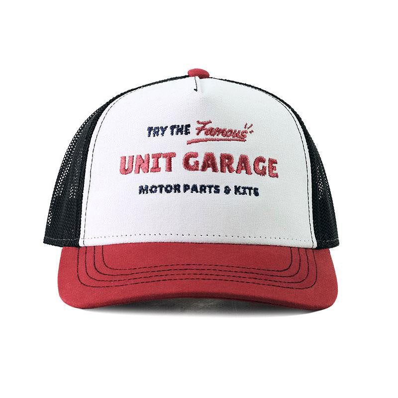 BMW R nineT 1200 Pure [2017-2023] - Vintage Unitgarage Trucker Hut weiß/rot