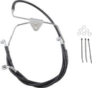 harley davidson flhtcui [DRAG SPECIALTIES] - ruostumattomasta teräksestä valmistettu jarruletkusarja-1